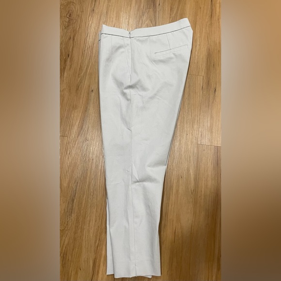 J.Crew Light grey Martie Bi-Cotton stretch pant, size 10p - Picture 6 of 10